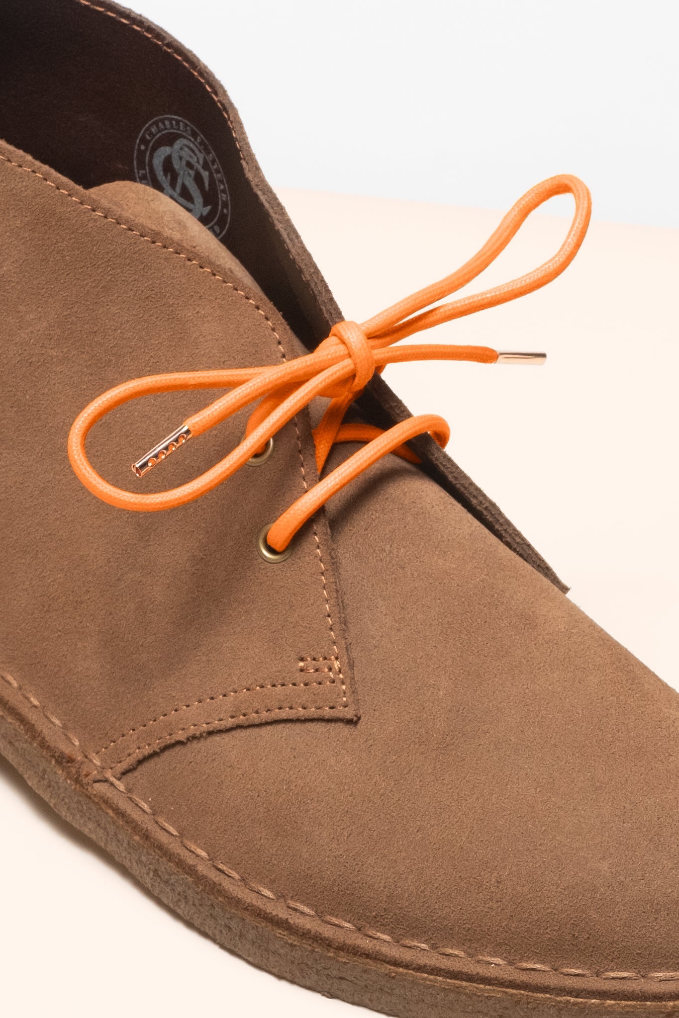 Buckthorn - 4mm round waxed shoelaces for boots and shoes made from 100% organic cotton - Senkels